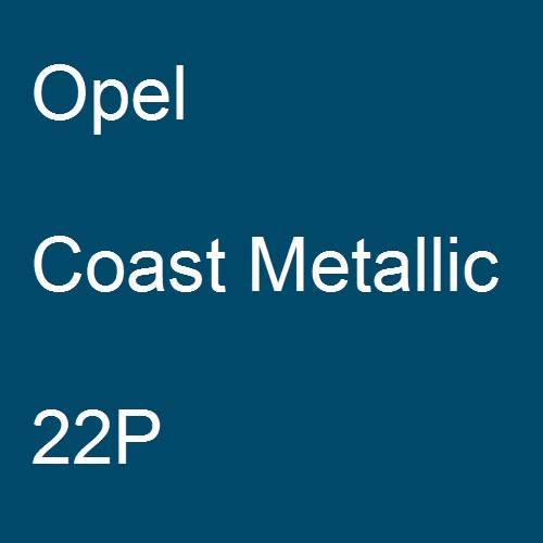 Opel, Coast Metallic, 22P.